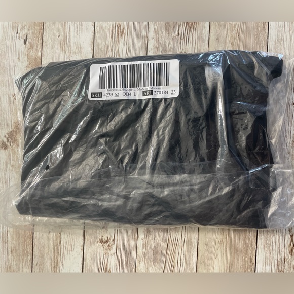 🆕 VICTORIA'S SECRET VS SWIM BEACHWEAR CONVERTIBLE COVER-UP DRESS SKIRT BLACK L - Picture 11 of 16